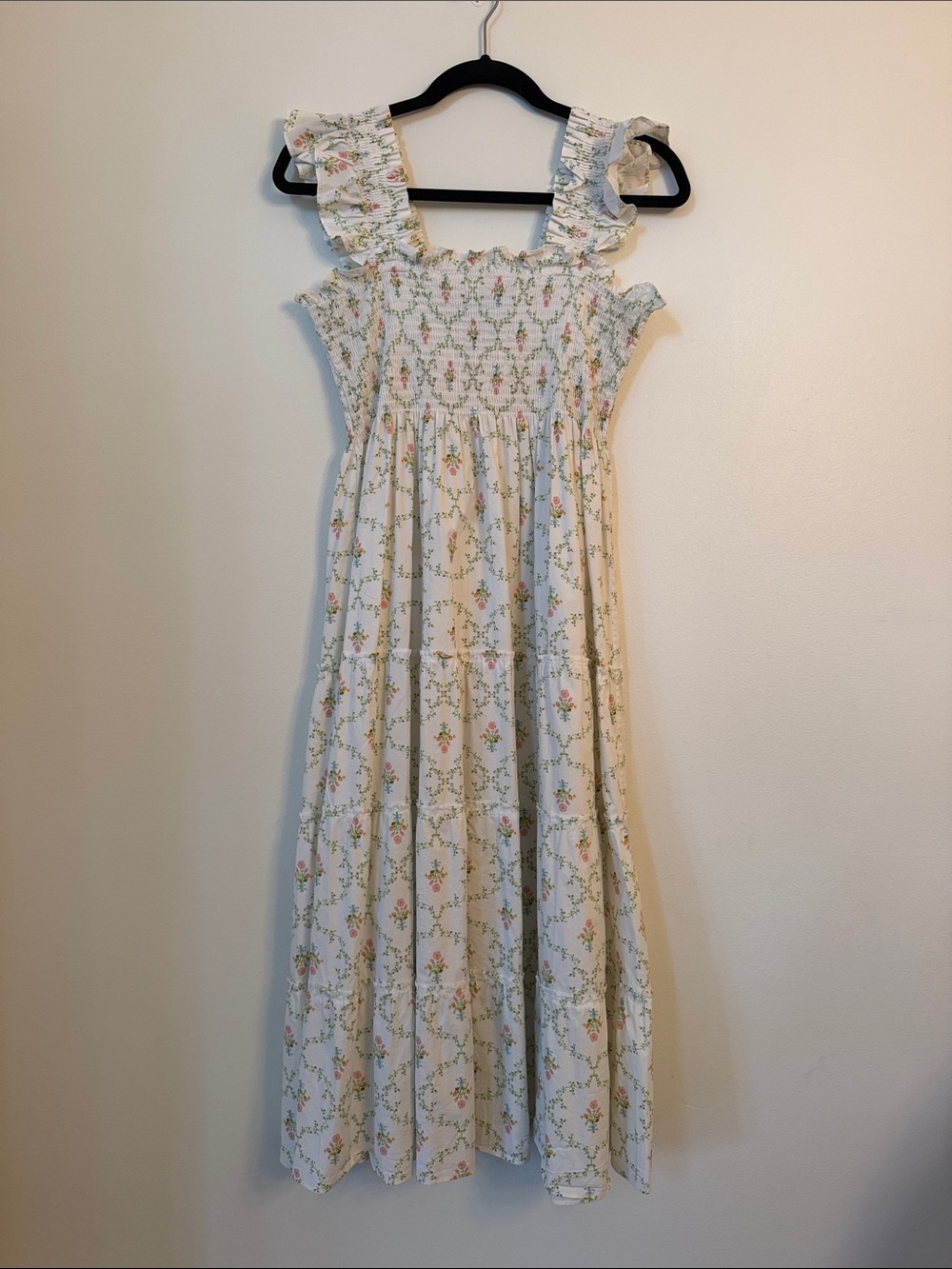 Hill House Ellie Nap Dress in White Floral